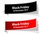 Special black friday labels