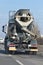 Special Concrete Transport Truck Unit In Motion