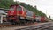 Special diesel locomotive for rack railway