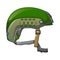 Special force helmet icon, cartoon style