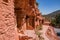 The special Manitou Cliff Dwellings museum