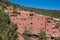 The special Manitou Cliff Dwellings museum