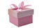 Special occasion present, luxury gifts and giving and receiving presents concept with ornate gift box with pink ribbon and bow