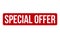 Special Offer Rubber Stamp. Special Offer Rubber Stamp Seal Vector