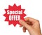 Special offer star