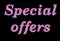 Special offer text