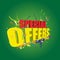 Special offers 3D on green background