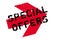 Special Offers rubber stamp