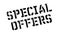 Special Offers rubber stamp