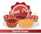 Special Recipes for Best Pies Bakery Advertisement