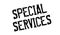 Special Services rubber stamp