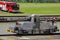 Specialized railroad trucks move ships through the Panama Canal