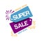 speciall offer super sale banner. poster big sale special offer discounts Vector illustration