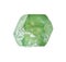 specimen of natural uncut demantoid crystal cutout