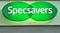 Specsavers Opticians UK sign logo