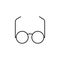spectacles icon. Element of clothes icon for mobile concept and web apps. Thin line spectacles icon can be used for web and mobile