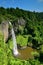 Spectacular 55m Bridal Veil Falls in New Zealand