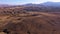 Spectacular aerial view of amazing mountain slopes on a summer day.