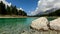 Spectacular Alpine Lake in the Italian Dolomites - 5K