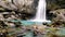 Spectacular Alpine Waterfall - Casina Muta Italy