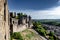 Spectacular Ancient Fortress Of Medieval City Carcassonne In Occitania, France