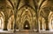 Spectacular architecture inside the University of Glasgow main building.