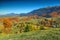 Spectacular autumn rural landscape near Bran,Transylvania,Romania,Europe