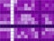 Spectacular background in the form of small squares, purple, lilac, orange and black