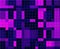 Spectacular background in the shape of a tetris, with beautiful color squares of purple, lilac, blue and black.