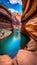 Spectacular Canyon Landscape illustration Artificial Intelligence artwork generated
