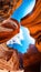 Spectacular Canyon Landscape illustration Artificial Intelligence artwork generated