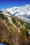 Spectacular Chalaadi Glacier, located on southern slope of the Causacus Mountains