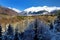 Spectacular Chalaadi Glacier, located on southern slope of the Causacus Mountains, view from Zuruldi mount in Hatsvali, Upper Svan