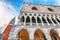 Spectacular cityscape of Venice with San Marco square with Campanile and Saint Mark\\\'s Basilica