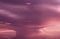 Spectacular cloud purple