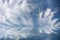 Spectacular clouds in sea reflection