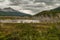 Spectacular cloudscape over wetland at Martial Mountains, Ushuaia, Argentina