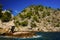 Spectacular coastline, Cala en Feliu, northern Majorca, Balearic Islands, Spain.