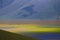 The spectacular colors of flowering on the Plains of Castelluccio