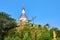 Spectacular Crystal Pagoda Chedi Kaew of Wat Tha Ton Phra Aram Luang is a famous Buddhist complex