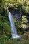 Spectacular Dawson Waterfalls in Egmont National Park, New Zealand