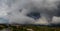 Spectacular and disturbing shelf cloud