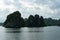 Spectacular islands of Halong Bay