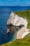 Spectacular Jurassic coastline Dorset England