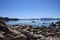 Spectacular lake Tahoe surrounded by beautiful mountains