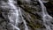 Spectacular landscape on the Dolomite waterfalls of Nardis