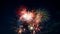 Spectacular Night Fireworks Display. created with Generative AI