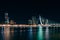 Spectacular Night View of Rotterdam from the Sea: Experience the Beauty of the City at Night