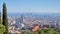 Spectacular panorama of Barcelona from Mirador de Joan Sales
