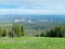 Spectacular panoramic views at Mount Washburn in Yellowstone National Park